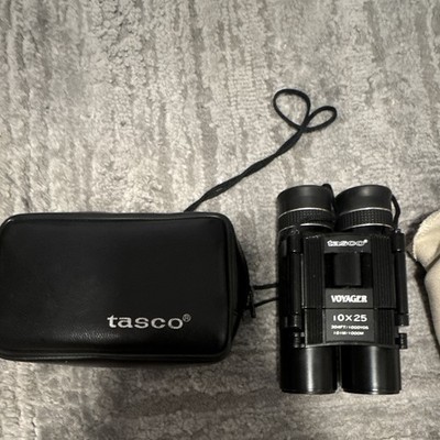 Tasco Voyager 10x25 Fernglas 10x Vergrößerung 25 mm Objektiv Schwarz Tasche