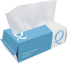 Disposable Face Towels, 100 Count Face Towelettes Disposable, Thick Face Towel F