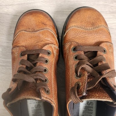 靴 Dr.Martens wing tip brown vintage Vintage Dr Martens Brown Leather Shoes Size 6 Y2K Wingtip Brogue