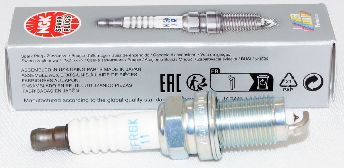 4 Pack Genuine NGK 6994 Laser Iridium Spark Plugs IZFR6K11 for