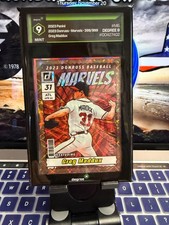 2023 Donruss Greg Maddux Marvels 399/999 Gold #M6 Degree 9