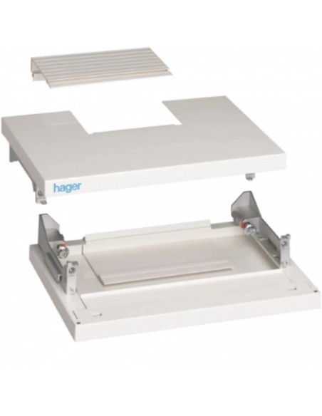 Kit panneaux de tête et de base quadro4 p260mm pour l'aménagement technique de sous-sol
