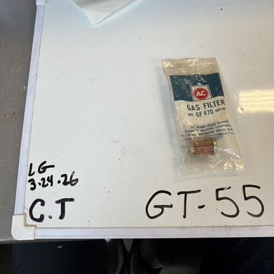 #ad Genuine AC Delco GF470 Fuel Gas Filter 5651802 OEM Nos In Sealed Bag $2.74