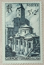 5D1-Timbre France YT  773 neuf *  année 1947 "clermont ferrand"