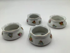 Set of 4 O&EG Royal Austria Open Salt Cellars