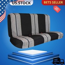 New Saddle Blanket Black Seat Protector Full Size Pickup Trucks Bench Seat Cover New Saddle Blanket Black Seat Protector Full Size Pickup Trucks Bench Seat Cover