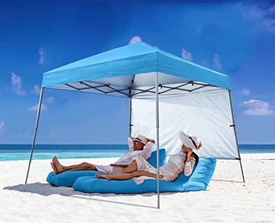 ABCCANOPY STABLE POP UP BEACH TENT BACKPACK TENT SKY BLUE