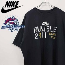 Men size 2XL T-Shirt Vintage Nike Milb Binghamton Rumble Pony'S Baseball T-Shirt