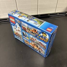 🔥LEGO CITY: Flatbed Truck (60017) New Factory Sealed Retired Set Minifigs! 🔥