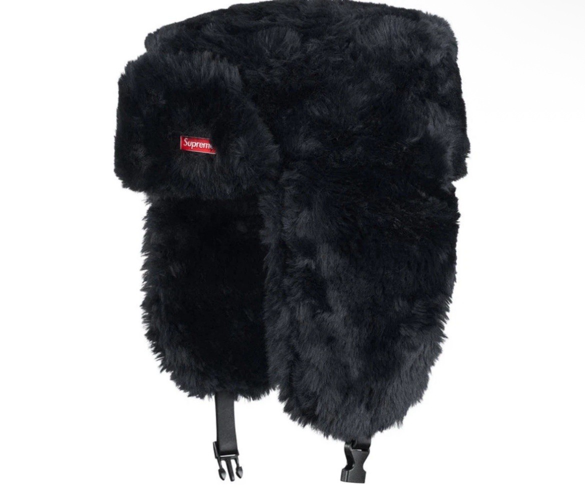 Supreme Ushanka Hat - BLACK S/M Order Confirmed