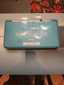 Nintendo 3DS Aqua Blue CiB&ndash; Nice Condition W/ Games Included NTSC-U Region