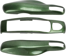 Fydun Car Key Fob Cover Shell Protector Assembly 3 Parts Green 