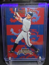 2025 Panini Crusade Chipper Jones #129 Red /299