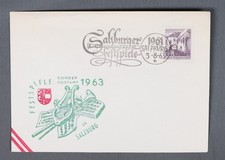 MayfairStamps Austria 1963 Music Festival Salzburg Cover aax_00653