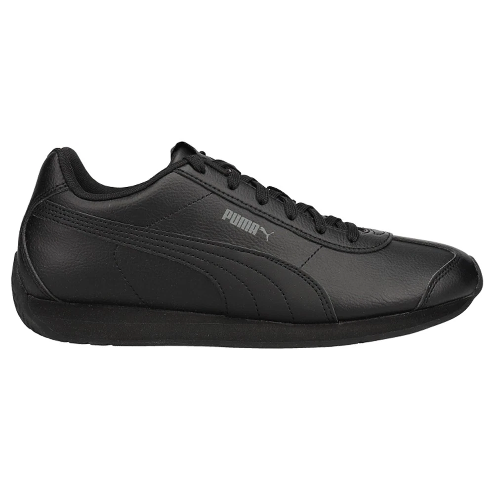 PUMA Turin Iii Lace Up Mens Black Sneakers Casual Shoes 383037-01