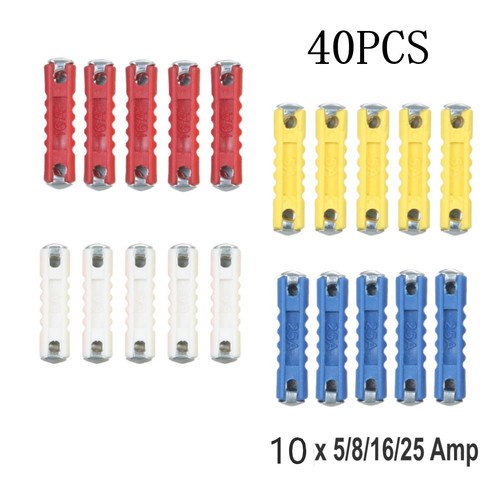 Auto Fuses Kit Classic Car For Vintage Classic Cars 40pcs 5A 8A 16A 25A - Picture 7 of 8