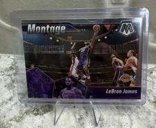 Panini 2019-20 Mosaic Montage LeBron James Los Angeles Lakers #10 Insert