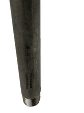 1" x 8" Threaded NPT Pipe Nipple Sch 40 304 Stainless Steel