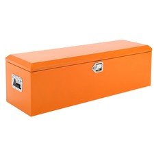 48x15x15 Heavy Duty Diamond Plate Steel Truck Bed Tool Box Lockable Orange