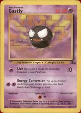 Pokemon TCG Gastly 33/62 Fossil Unlimited MP UC