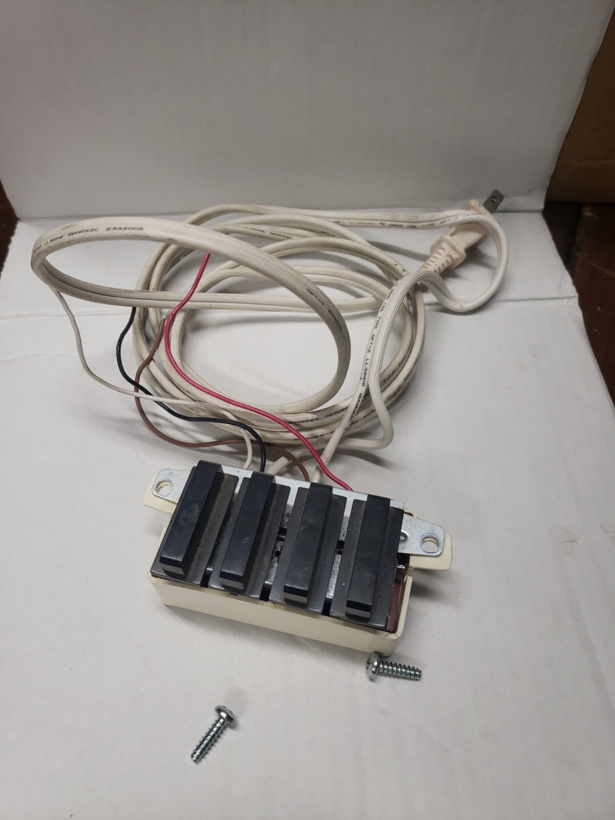 Vintage Panasonic F-1209B Oscillating Electric Fan 3-Speed Selector Replacement-image