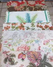 Pindler Pindler Fabric sample crafts upholstery Chair Stool pillows Tropical