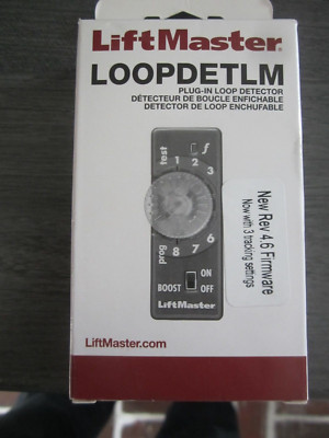LiftMaster LOOPDETLM Plug-In Loop Detector - Version 4.6 for Gate ~NEW ...