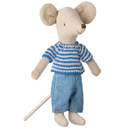 2025 Maileg Big Brother Mouse Knitted Sweater & Pants - Picture 2 of 2