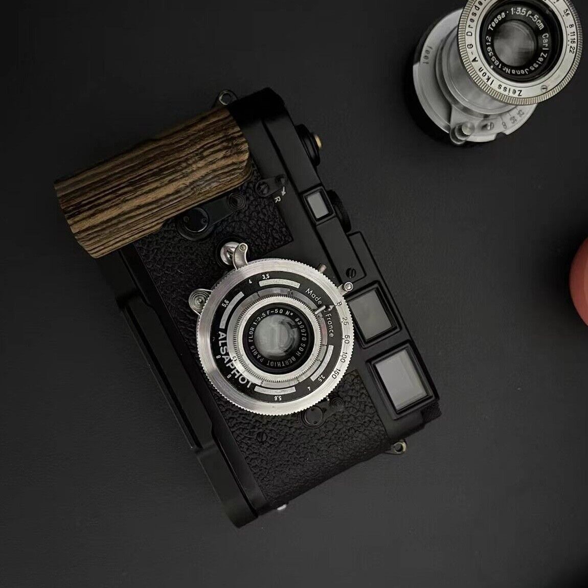 Camera Aluminum Alloy Handgrip For Leica M2 M3 M4 M6 M7 M4P Camera Aluminum Alloy Handgrip For Leica M2 M3 M4 M6 M7 M4P