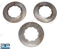 FüR Royal Enfield Kugel 350 500Cc Stahl Platten Set 3 Teile Aes