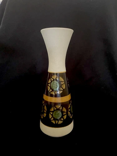 Dümler Breiden Mid Century Modern Vase German Dumler Pottery Modern 10”