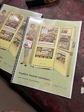 Vintage Refrigerator Service Manual Frigidaire Cyclamatic Imperial French 1954