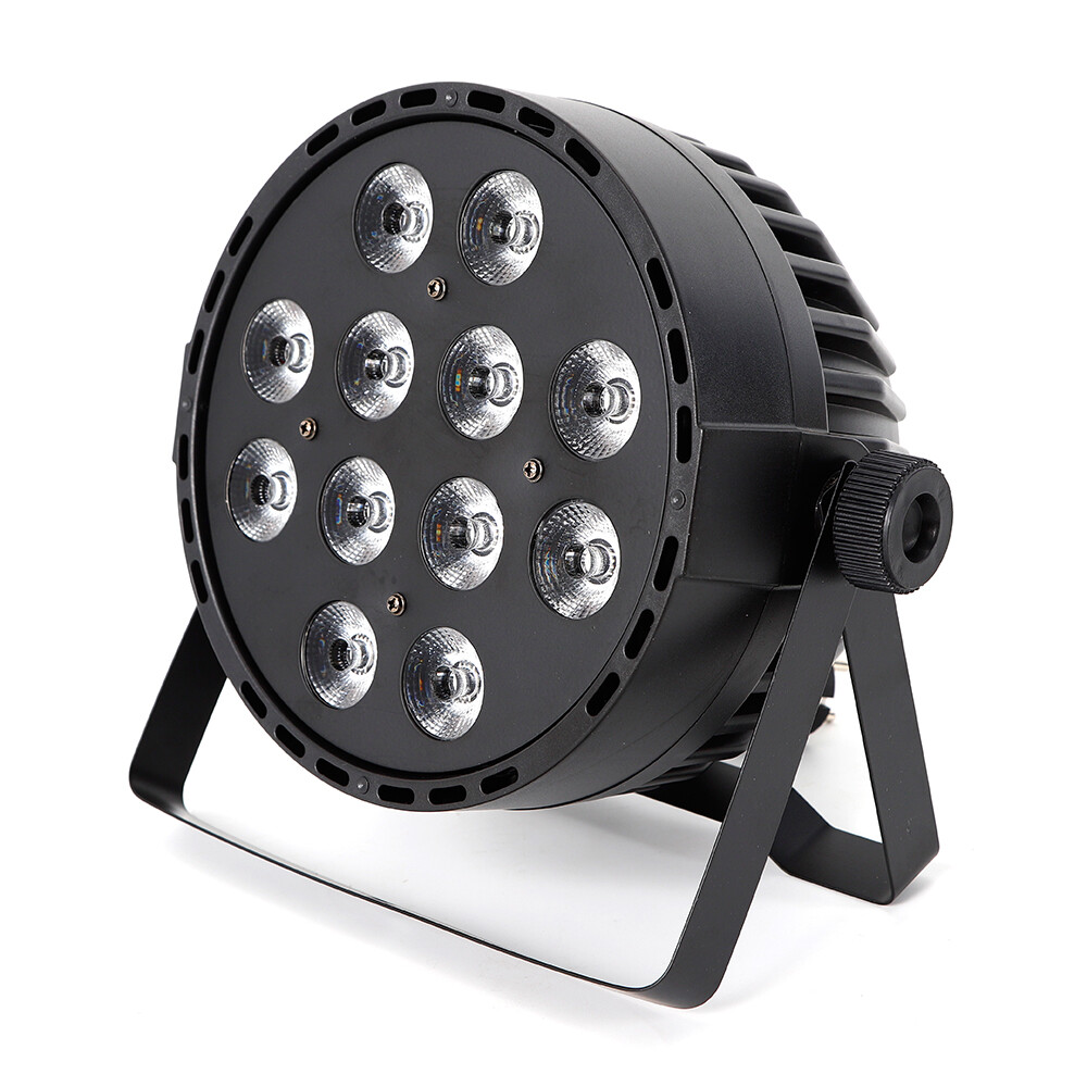 LEDパーライト 4台セット 4PCS 12x10w Stage Par Lights RGBW 4 in 1 LED Par Light Set