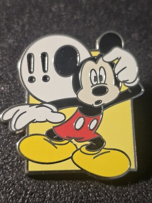 Disney Mickey Surprised Expression Exclamation Point Pin 2022