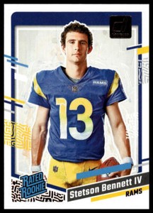 2023 Donruss #33 Stetson Bennett IV Rated Rookie Portrait RC