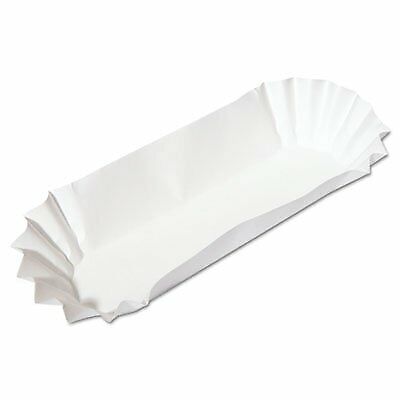 Hoffmaster Fluted Bakery Hot Dog Tray - 6 Inch, 500 Per Pack - 3000 Per Case - Picture 1 of 1