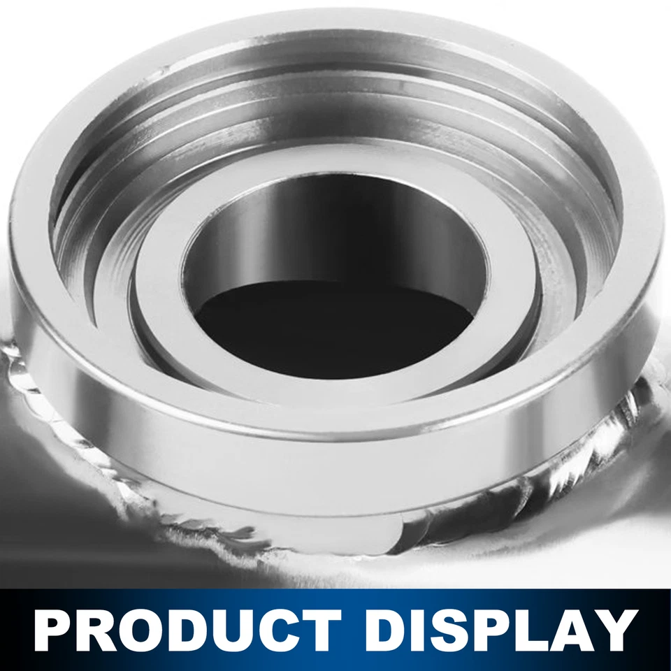 SILVER TYPE-SSQV 2.5" 80 DEGREE TURBO BLOW OFF VALVE FLANGE PIPE/PIPPING ADAPTOR - Image 3 of 4