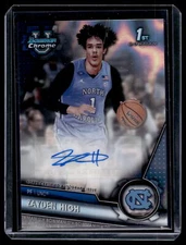 Zayden High 2023-24 Bowman U Chrome Lava Refractor Auto Card /199 #BCPA-ZH