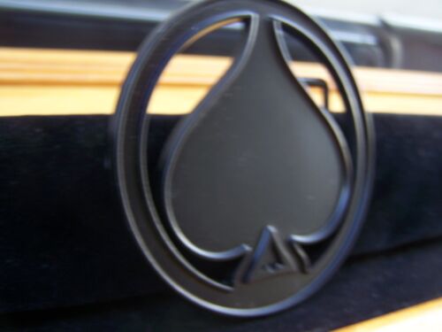 Spade Belt Buckle Men Women 3.5 inches Metal Fits 1 3/4" wide belt Spades Metal - Picture 2 of 4