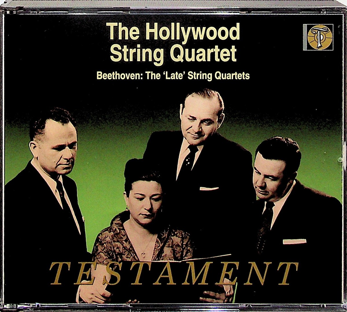 (未使用･未開封品)String Quartet “BANQUET"[DVD] The Hollywood String Quartet- Beethoven Late Quartets 3-CD