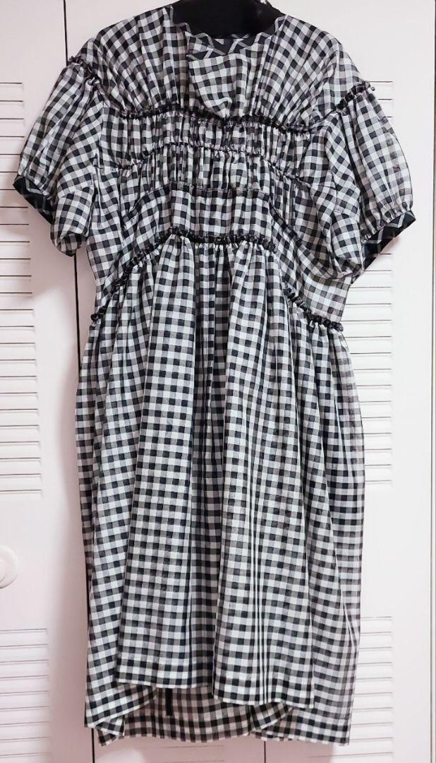 tricot COMME des GARCONS Gingham Check Dress Size M Girl