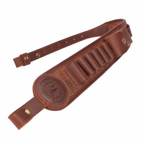 TOURBON Shotgun Sling Rifle Shoulder Strap w/ Swivels Shell Holder for 12 Gauge - Picture 8 of 24