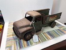 Vintage Buddy L Army Supply Corps Truck Pressed Steel 1950  s Military