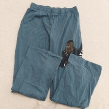 Star Wars Chewbacca SLEEP LOUNGE PANTS Mens Size Medium Elastic Waist Pockets