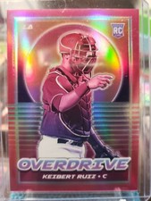 Keibert Ruiz 2021 Panini Chronicles Overdrive Rookie RC Pink Prizm #/50 Dodgers 
