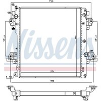 KüHler WasserküHler Passend FüR Toyota Land Cruiser Prado J15 TRJ15 KDJ15 GRJ15