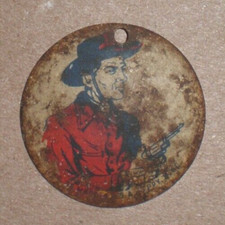 Vintage Eppy Cowboy Lithograph Tin No. 26