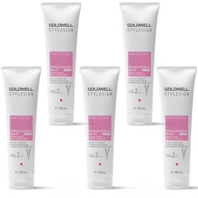 5x Goldwell Stylesign Heat Styling Glättungs-Balsam je 100ml - ehem. Flat Marvel