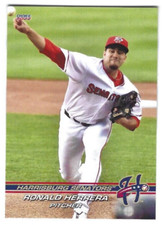 2022 Harrisburg Senators (Double-A Washington Nationals) Ronald Herrera
