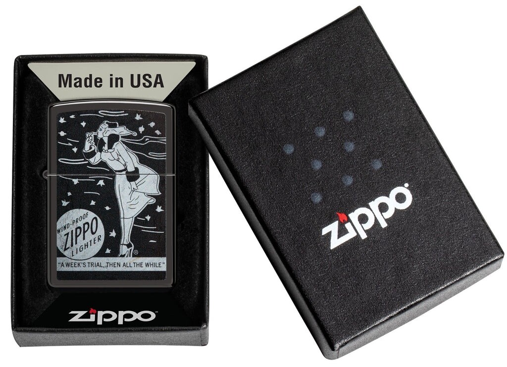 Zippo Windy Design 48456 Brand New | eBay
